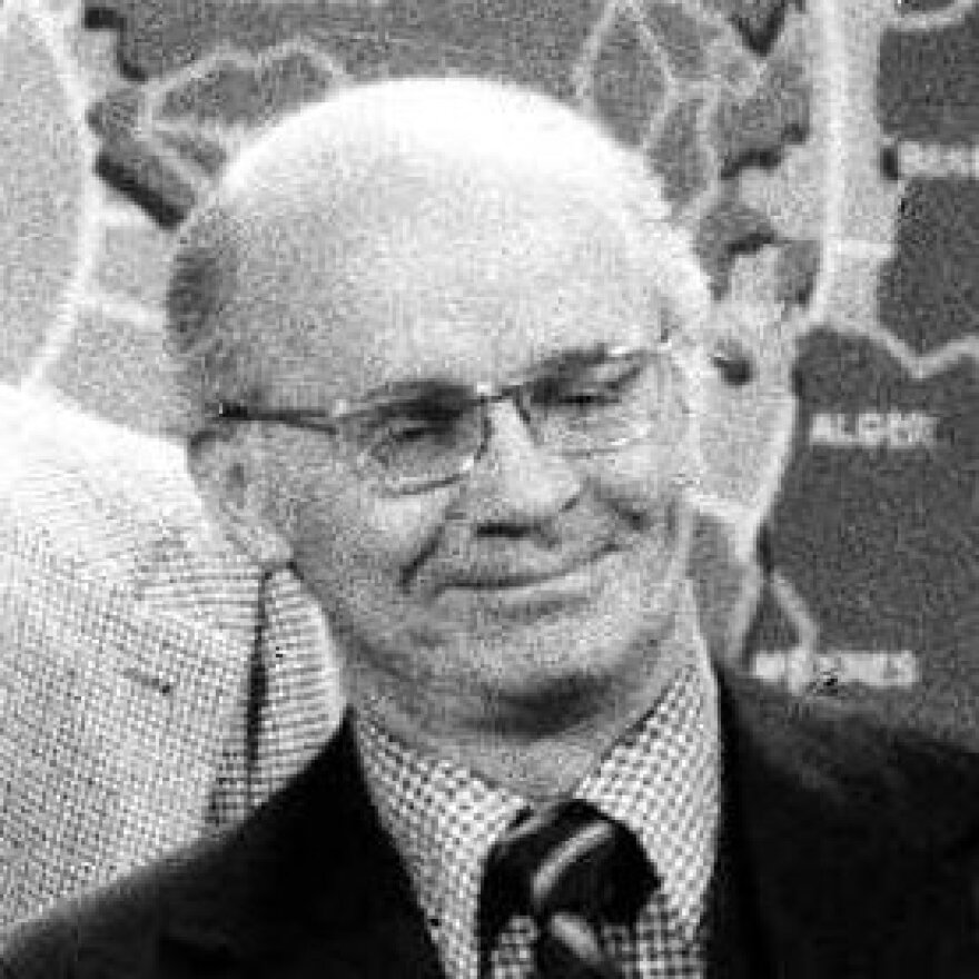 Martin E. Marty, a professor at the University of Chicago, appeared on the NBC-TV Today show to celebrate the show's 25th anniversary on network TV on Jan. 14, 1977, with current and former staffers and other guests.