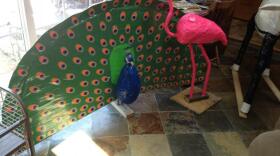 The Avon Duck tape parade returns this year after a hiatus due to the coronavirus pandemic. In 2012, the Urig family used more than 200 roles of duct tape to fashion their safari-themed float.