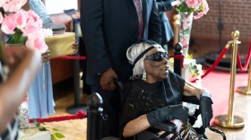 When asked how many children Mrs. Elnora Payne has cared for over her 100 years, loved ones gave estimates in the hundreds. When Payne was asked, she just laughed and said, "Oh my goodness." (Katie Hyson/WUFT News)