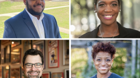 Clockwise from top left: Brandon Craig; Kareen Moffett; Mary Wineberg; Mike Moroski