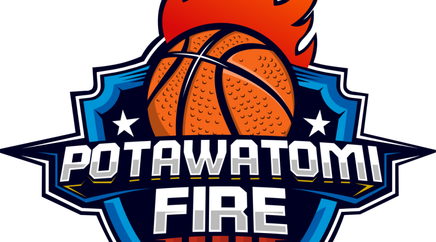 The logo for Citizen Potawatomi's new pro basketball team