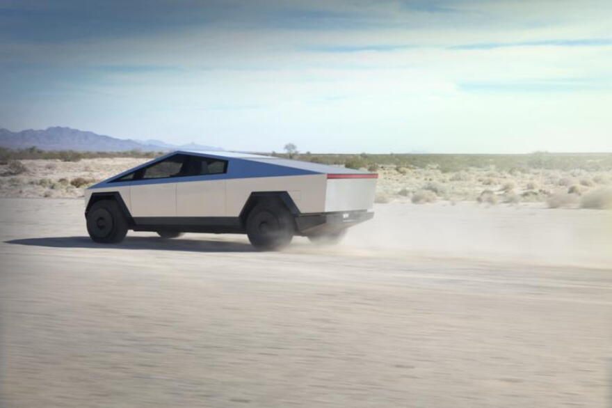 Tesla's Cybertruck model.