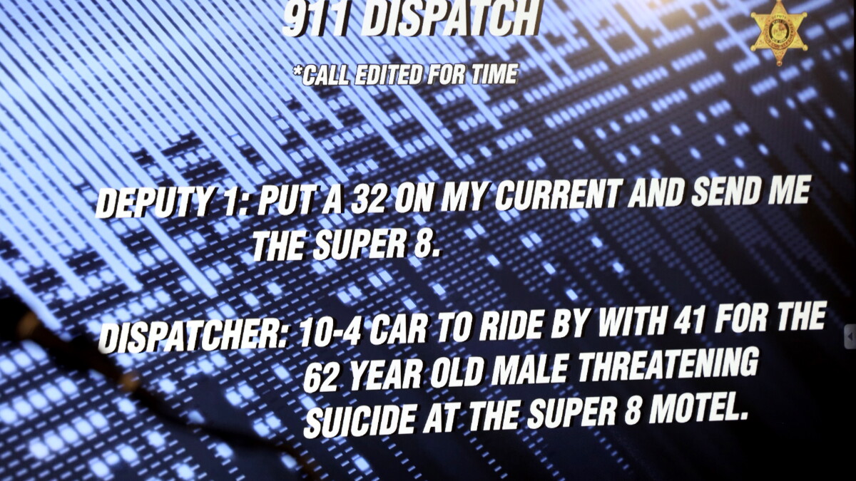 City says wife of suicidal man never told 911 operators he was deaf