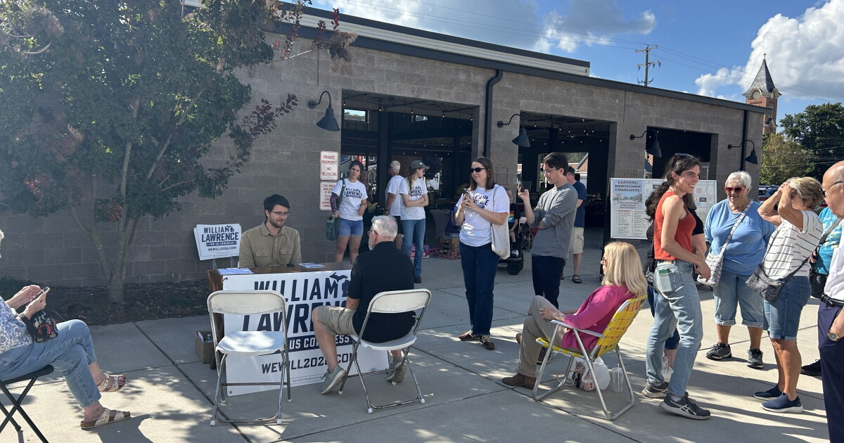 William Lawrence talks data centers, answers voter questions in Rep. Barrett’s hometown