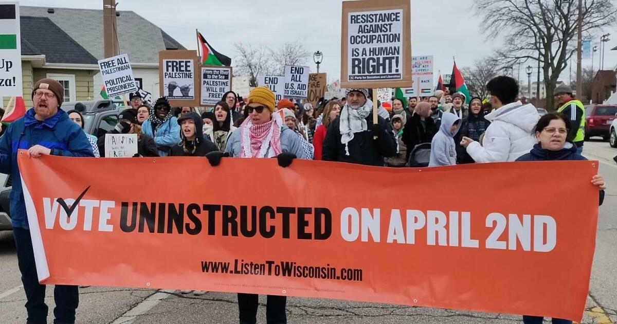 Protest vote over Biden's handling of Gaza lands in Wisconsin | 91.5 ...