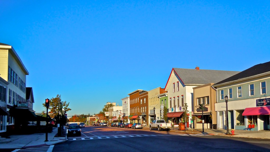 Main Street in East Aurora