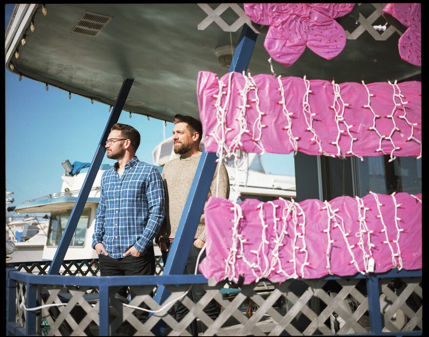 Curtis Sloan and Ryan Hunt, aboard Jaime Marie, moved to Gangplank in 2016.