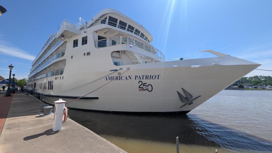 Operated by American Cruise Lines, the American Patriot will travel through Rochester seven times this year as part of its Great Lakes tours.