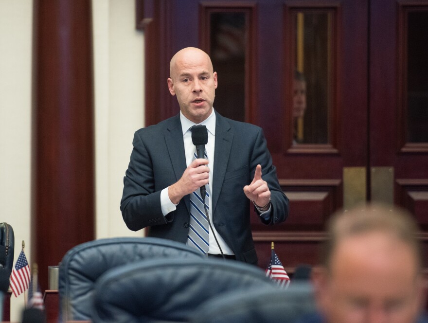 House Minority Co-Leader Evan Jenne, D-Dania Beach, told reporters that the special session “isn’t about good public policy,” saying the GOP-backed bills are aimed at ramping up a feud between Gov. Ron DeSantis and President Joe Biden.