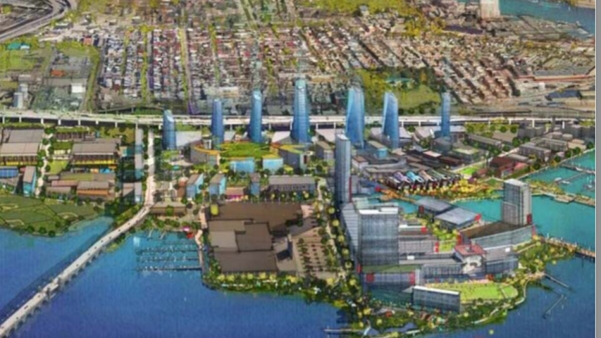 Part of Port Covington plan