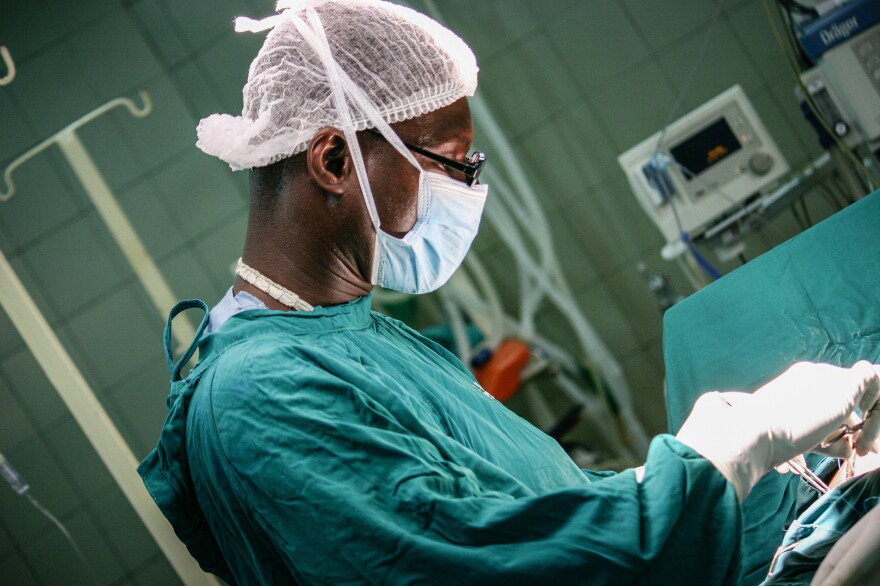 Dr. Forster Amponsah is one of two surgeons at the Koforidua Regional Hospital in Ghana. Trained in Cuba, he came home because he felt his skills were needed in Africa.