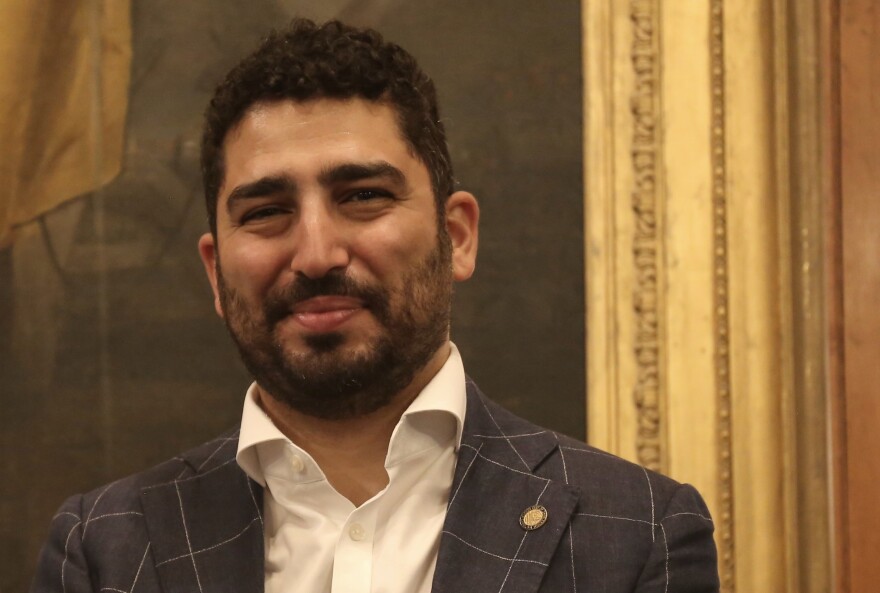 Spoleto Festival USA's new general director Mena Mark Hannah at Charleston City Hall for opening of the festival's 46th season in Charleston. May 27, 2022