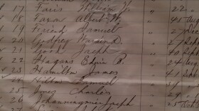 Never-before-displayed Civil War-era muster rolls are on display. These lists contain the signatures of Nevadans that participated in the U.S. Service.