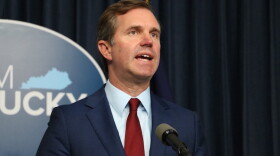 Gov. Andy Beshear issued an executive order Aug. 6 directing the Kentucky Public Service Commission and the Energy and Environment Cabinet to take specific actions to limit the effects of data center operations. (Kentucky Lantern photo by Liam Niemeyer)