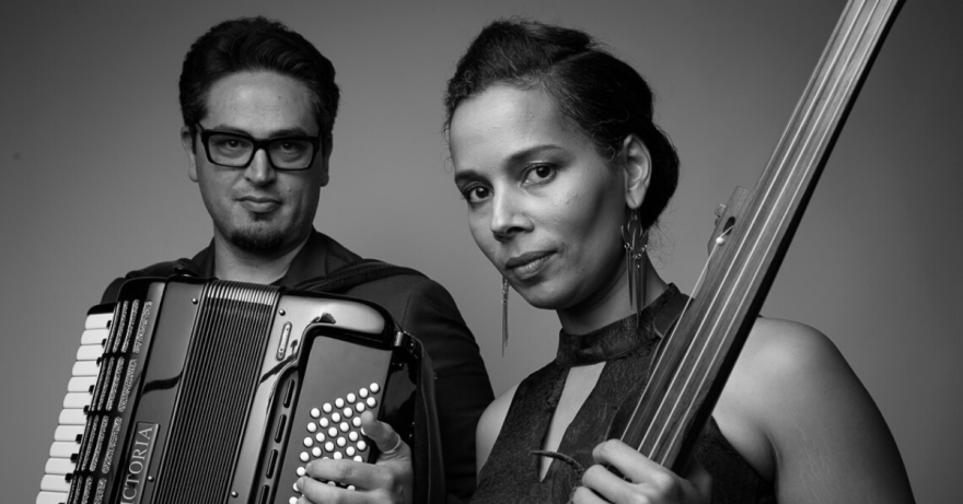 Rhiannon Giddens with Francesco Turrisi