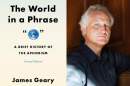 The cover of "The World in a Phrase" beside author James Geary. (Courtesy of James Geary) 