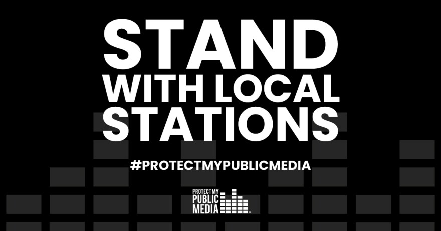 Stand with local stations. Protect my public media.