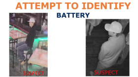 Vero Beach Police are attempting to identify this suspect with regard to an unprovoked assault 