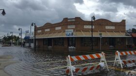Flooding on the Sponge Docks