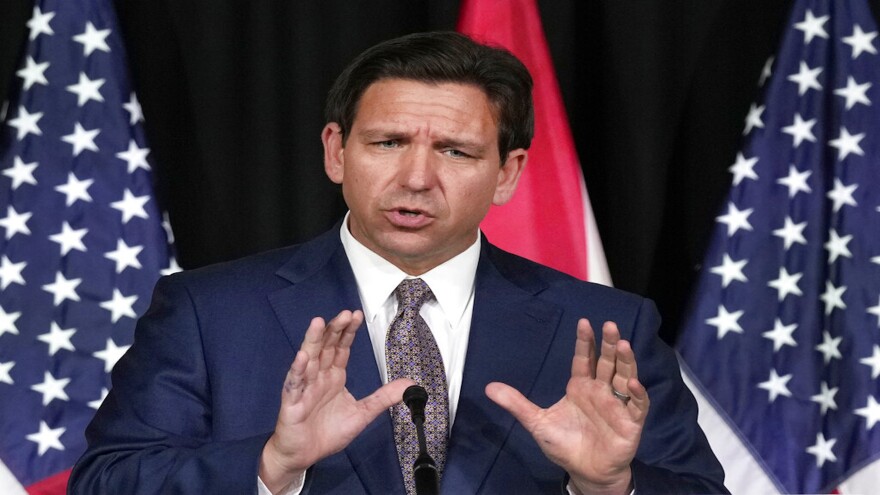 Gov. Ron DeSantis.