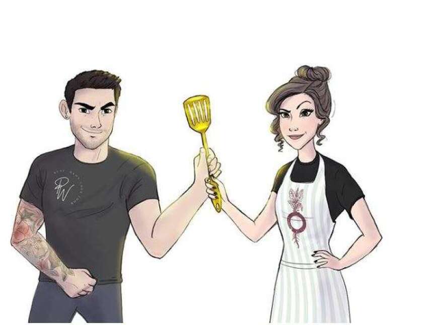 Image: The“Golden Spatula” Veggie Burger Brawl, The Sanctum Instagram page