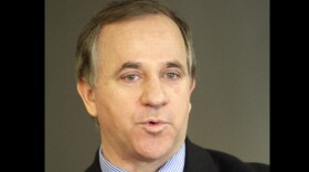 U.S. Rep. Steve Buyer, R-Ind. announces he will not seek re-election during a news conference in Indianapolis, Jan. 29, 2010. Federal prosecutors say the former Indiana congressman should serve three years in prison for an insider trading conviction. Prosecutors made their arguments prior to the July 11, 2023, sentencing of 64-year-old Steve Buyer of Noblesville, Ind