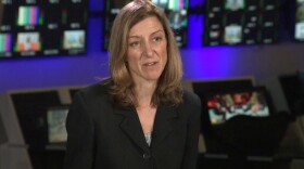 Former Rep. Elaine Luria, D-Va., speaks during an interview with The Associated Press in Washington, Tuesday, Nov. 11, 2025.