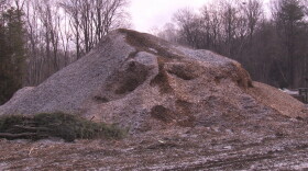Much of the yard waste collected by the city gets turned into mulch at Green Earth Compost.
