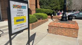 Early voting in Charlotte, North Carolina on Nov. 4, 2022.