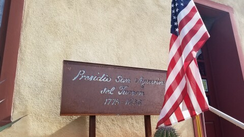 The Presidio San Agustín del Tucson Museum.