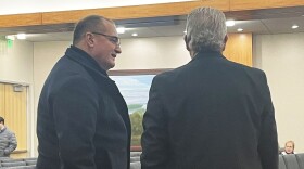 Tom Devore, a recent Republican candidate for state attorney general, said he was at Friday's hearing on behalf of Robert Shoraga, Charles Sila and Amy Conklin.