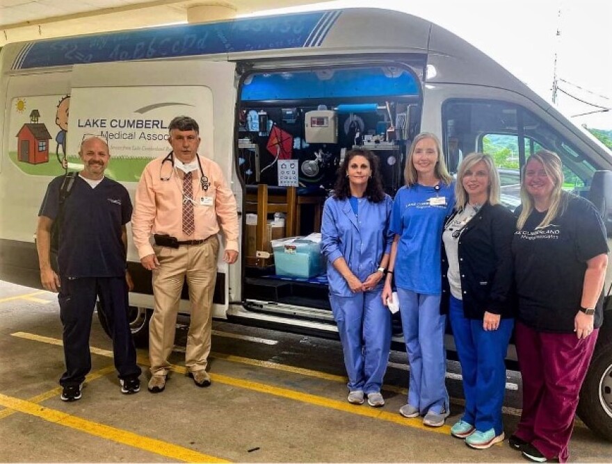 A team from Lake Cumberland Regional Hospital has taken a mobile unit to Eastern Kentucky to provide medical services to area residents impacted by recent severe flooding.