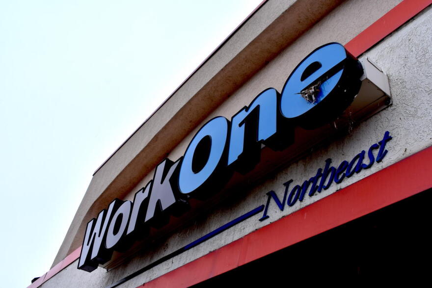 A WorkOne center in northeast Indiana. The Next Level Jobs program is run through workforce boards, which operate these re-employment offices.