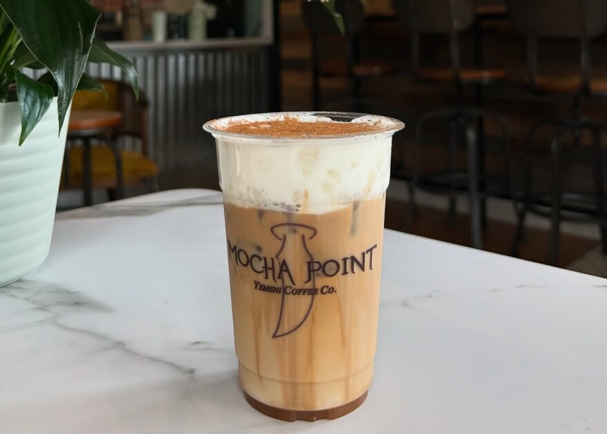 Mocha Point Coffee will use Yemeni coffee beans in classic coffee shop drinks like lattes. 