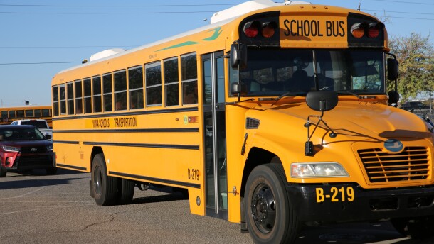 Yuma Schools Transportation buses serve Yuma School District One and Yuma Union High School District students.
