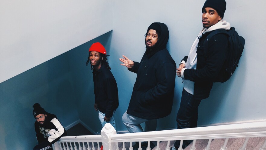 Left to right: Dam Dam, Saba, MFnMelo and Frsh Waters of Pivot Gang