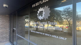 An image of the entrance to the North Texas Council of Governments office.