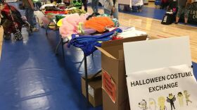  Centaurus High School in Lafayette, Boulder County, offers a Halloween costume exchange as part of their EcoTober fair. 