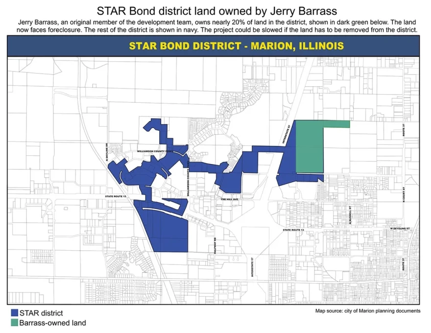 Star bond district map