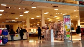 Front of J.C. Penny, from inside of Shoppingtown mall 