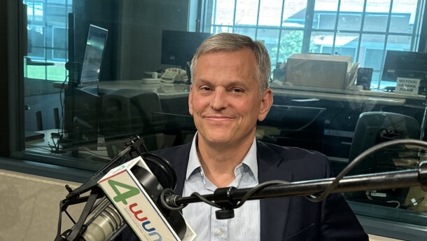 Josh Stein, North Carolina Attorney General and Democratic gubernatorial candidate in WUNC's studios.