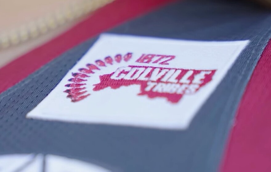 The new Colville Tribes patch will be worn by WSU athletic teams.