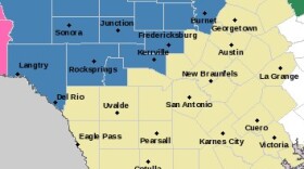 Winter watch area in blue.