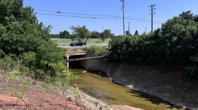 The bridge where N Portland Ave. crosses Deep Fork Creek will be part of the planning studies.
