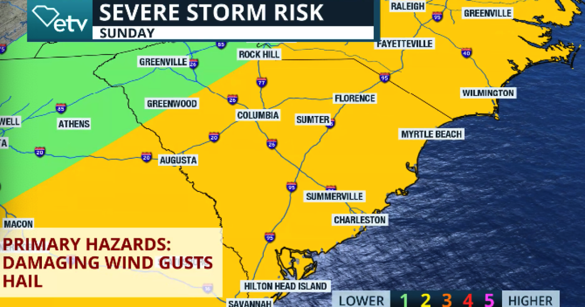 Weekend forecast & beyond: severe storms possible, damaging winds, hail ...