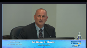 Superintendent Addison Davis says he will preserve arts programs as the districts struggles to make up for a cash crunch. 