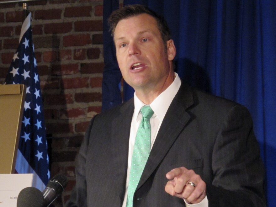 Kansas Secretary of State Kris Kobach's letter on behalf of the White House's voting security commission has drawn criticism from some state officials.