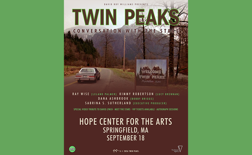HOPE Center for the Arts is hosting a "Twin Peaks: Conversation with the Stars" event.