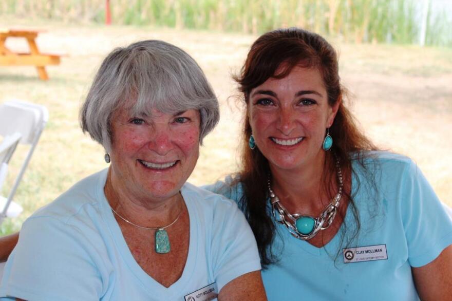 Kitty Mollman and Melanie Hancock