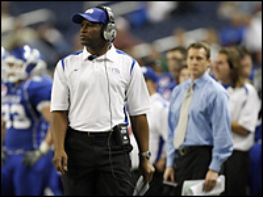 University of Buffalo coach Turner Gill's squad won the Mid-American Conference title and played in the school's first bowl game.